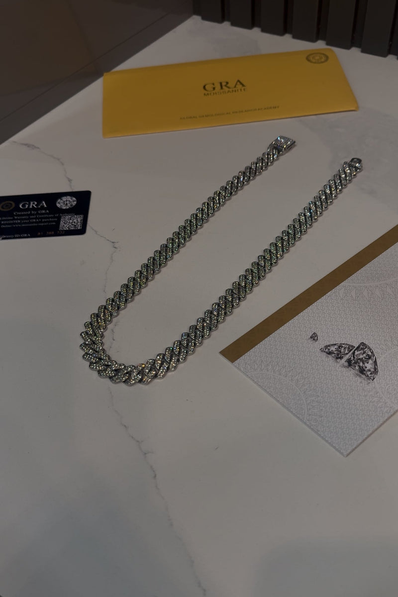 Premium 14MM CZ Cuban Link Chain