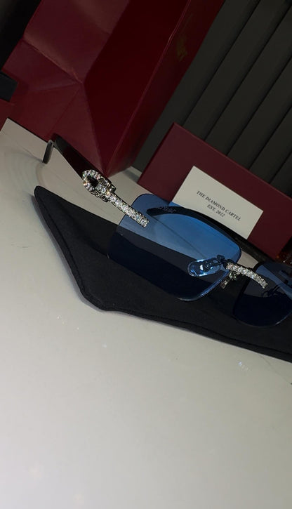 VVS1 Moissanite Iced Out Glasses