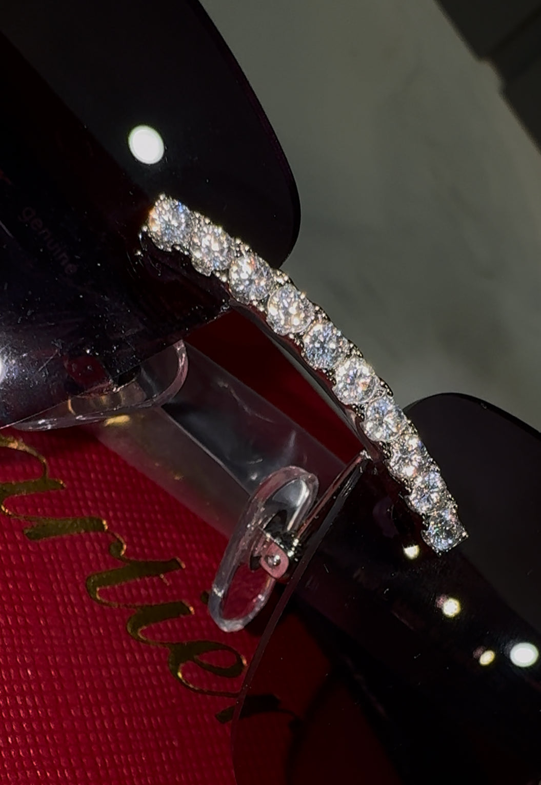 VVS1 Moissanite Iced Out Glasses