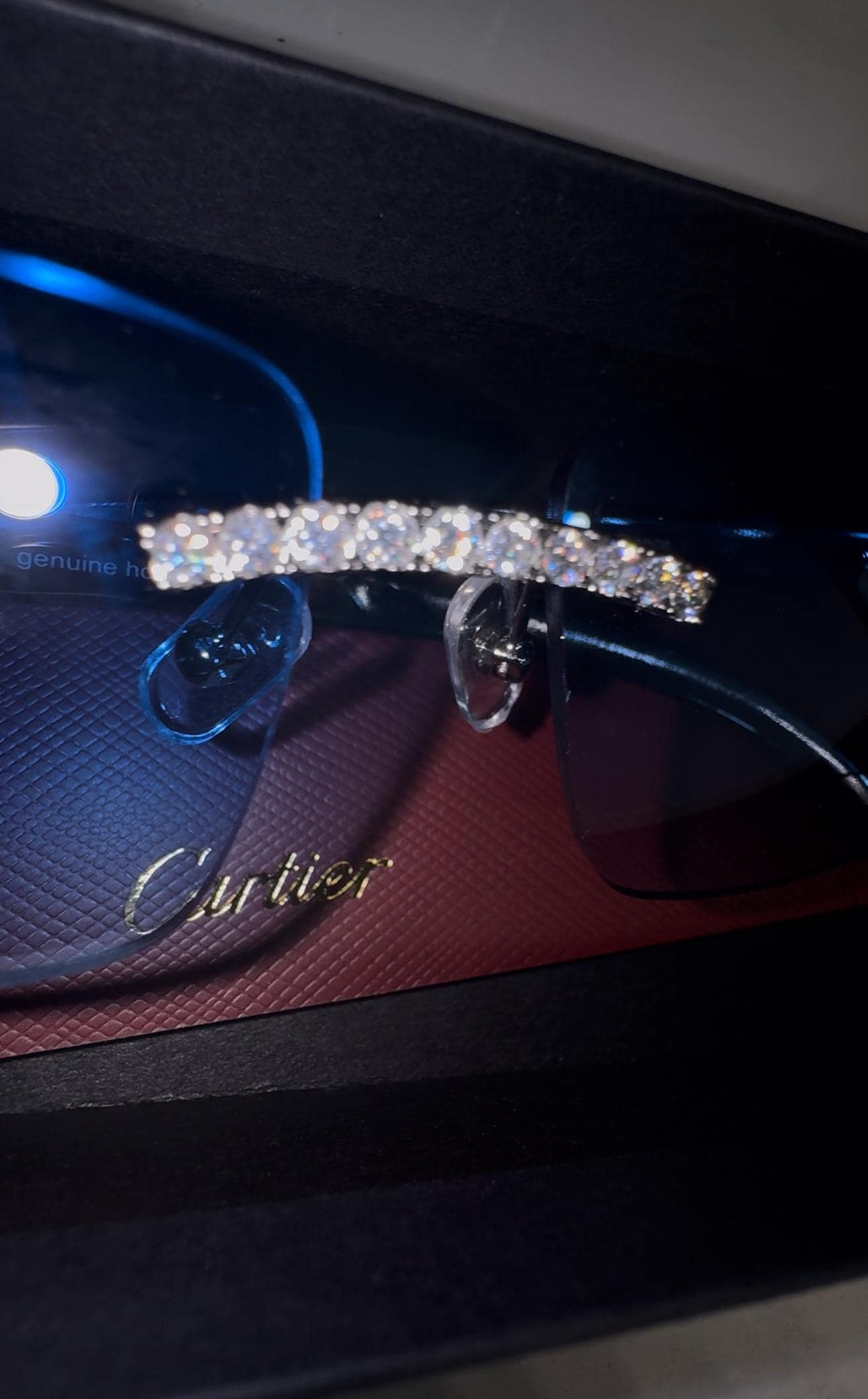 VVS1 Moissanite Iced Out Glasses
