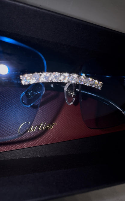 VVS1 Moissanite Iced Out Glasses