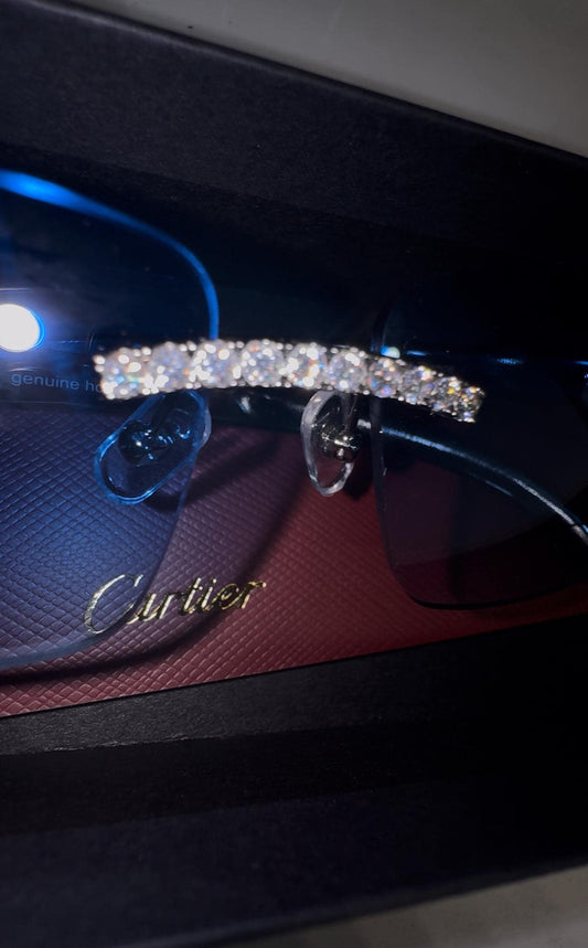 VVS1 Moissanite Iced Out Glasses