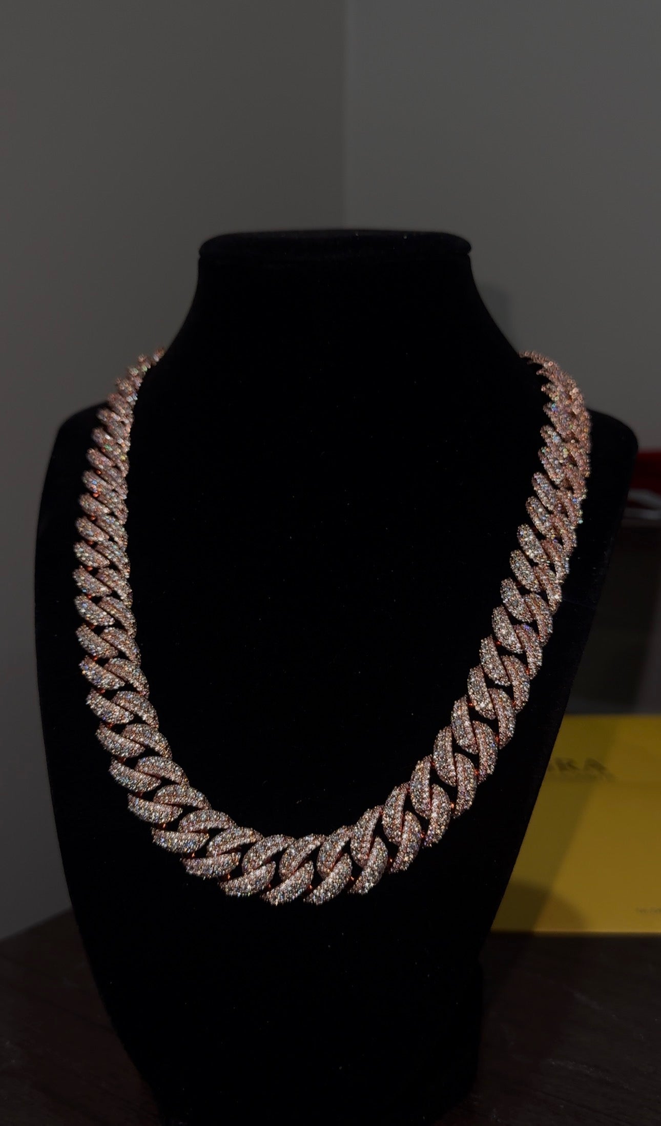 VVS1 MOISSANITE CUBAN Link Chain 14 - 18mm Iced Out Necklace for Men | 18K Gold Plated | Hip Hop Bling | GRA Certified, Statement Jewelry