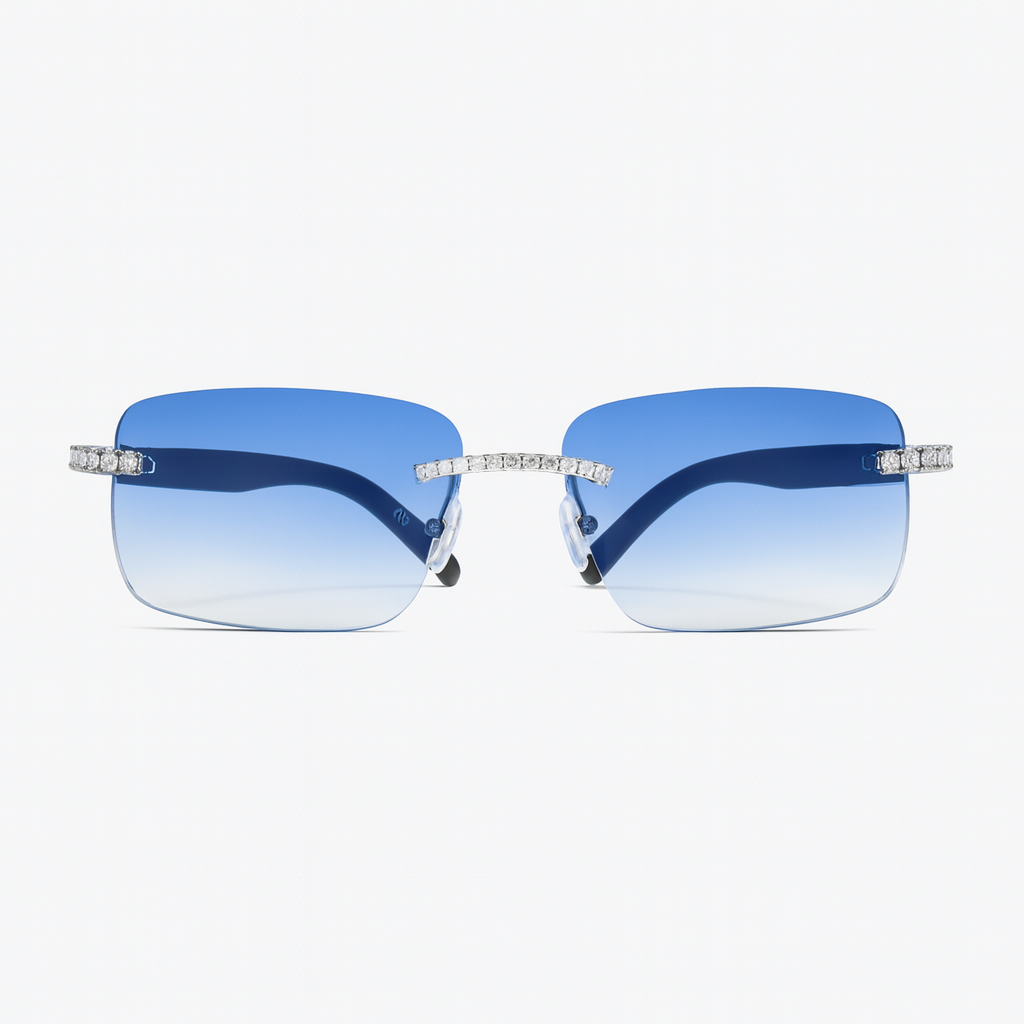 VVS1 Moissanite Iced Out Glasses