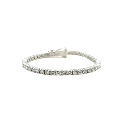 S925 Sterling Silver VVS1 Moissanite Tennis Bracelet