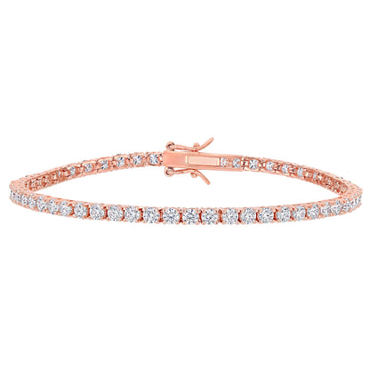 S925 Sterling Silver VVS1 Moissanite Tennis Bracelet